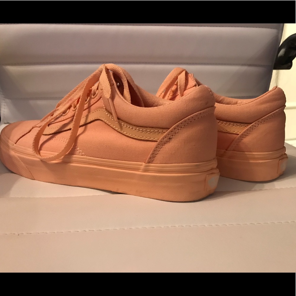 Peach Old Skool Vans